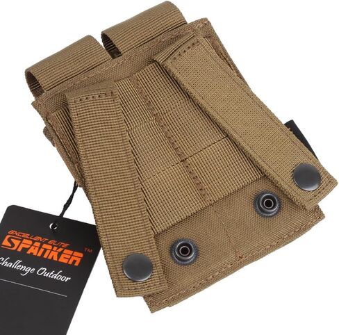 EXCELLENT ELITE SPANKER Molle Single/Double Pistol Mag Pouch Tactical Magazine Pouch Tool Organizer Holder in Kuwait