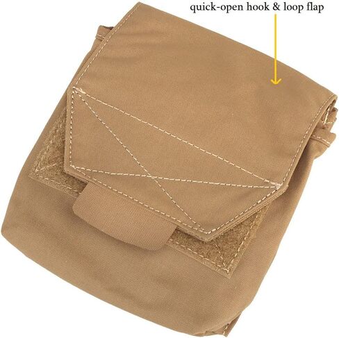 Molle Multi-Use Pouches, Tactical 5.56 7.62 Magazine Pouch GP Storage Bag 2 in 1 for Duty Belt Vest in Kuwait