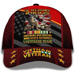 V VIBEPY Veteran Cap, Vietnam Veteran Cap, Veteran Gift, Soldier Cap, Veteran Day Gift, Veteran Cap, Veteran Hat