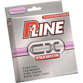 P-Line CX Premium Clear Fluorescent Fishing Line 260-300 Yard (Filler Spool)