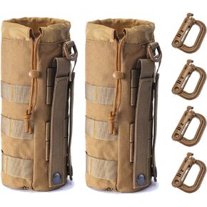 Upgraded Tactical Drawstring Molle Water Bottle Holder Tactical Pouches in Saudi Arabia
