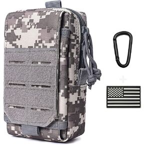 Tactical Molle Utility Pouch Cell Phone Pouch, Waist Bag Belt Pouch for Men, EDC Bag Gadget Organizer Vest Pack Purse Mobile Phone Case Hunting Compact Bag for Runing in Saudi Arabia