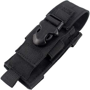 Tactical Single Sheath Holster Utility Tool Holder Case Horizontal Vertical Pistol Mag Pouch in Kuwait
