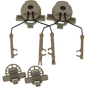 TSVISIONCORE 1Pair COMTA Tactical Headset Helmet Adapter Suspension Accessories for Team Wendy rail 3.0,COMTA Headset
