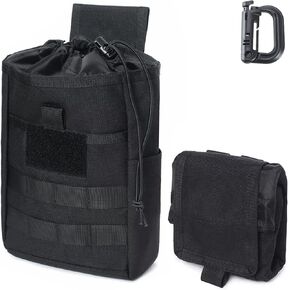 WYNEX Molle Dump Pouch, Tactical Foldable Mag Dump Pouch in Kuwait