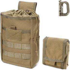 WYNEX Molle Dump Pouch, Tactical Foldable Mag Dump Pouch in Kuwait