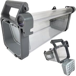 Aquatic Hunt The Lionfish Locker - التعامل بأمان مع أسماك الأسد وجراد البحر وسرطان البحر وتاج الشوك والمزيد (جلد القرش (رمادي)، خزانة سمكة الأسد مقاس 15 بوصة) in Kuwait