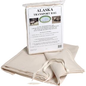 Alaska Game Bags Game Moose/Elk/Bear Hide Transport Bag, 36X48-Inch, White (ATB3648) in Saudi Arabia
