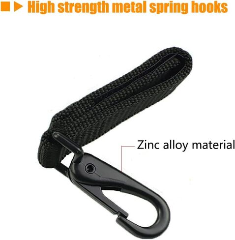 Duty Belt Keeper with Key Holder for 2" and 2¼" Wide Belt | 2 Pack,Keeper with Strong Metal Police Key Clip, Military Molle Hook,Police Military Equipment Accessories in Kuwait
