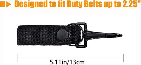 Duty Belt Keeper with Key Holder for 2" and 2¼" Wide Belt in Kuwait