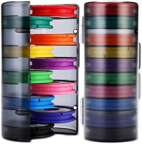 Ueenok Fishing Line Storage Holders Fishing and Rigging Spools Line Leader Organizer Fishing Snell Rigs Gear Spool Line Keeper Circular Winding Plates in Saudi Arabia