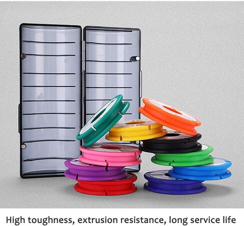 Ueenok Fishing Line Storage Holders Fishing and Rigging Spools Line Leader Organizer Fishing Snell Rigs Gear Spool Line Keeper Circular Winding Plates in Saudi Arabia