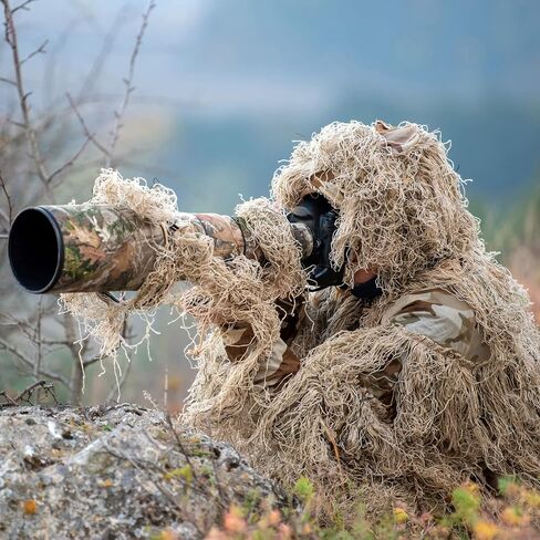 AUSCAMOTEK Ghillie Suit for Hunting Camouflage Suit Hunting Gilly in Saudi Arabia