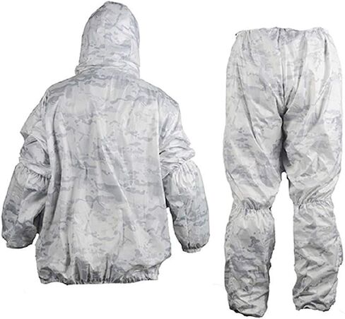 Free2Buy Winter Multicam Alpine Hunting Tactical Suit Camouflage Clothing Army Sniper Military Including Jacket, Pants, Carry Bag Suitable for Unisex (M/L/XL/XXL/XXXL) in Saudi Arabia