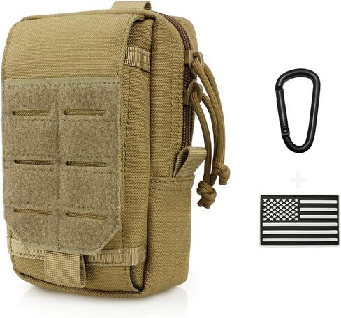 Tactical Molle Utility Pouch Cell Phone Pouch, Waist Bag Belt Pouch for Men, EDC Bag Gadget Organizer Vest Pack Purse Mobile Phone Case Hunting Compact Bag for Runing in Saudi Arabia
