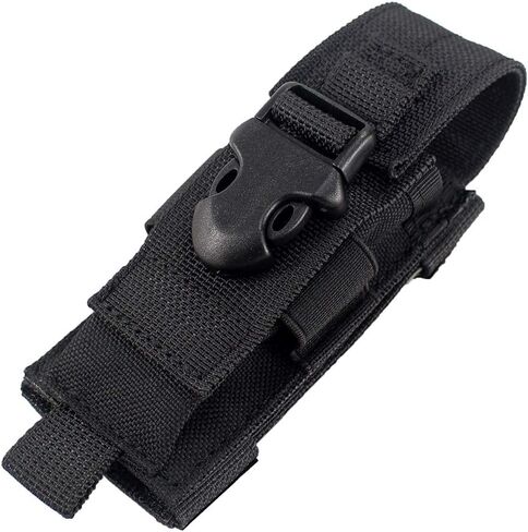 Tactical Single Sheath Holster Utility Tool Holder Case Horizontal Vertical Pistol Mag Pouch in Kuwait