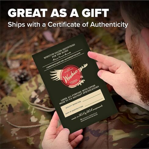 Pinnacle Mercantile Authentic Woobie العسكرية المصنوعة في الولايات المتحدة الأمريكية OCP Camo جميع الأغراض، بطانة بونشو متعددة الاستخدام، بطانية تخييم تكتيكية من النايلون، مواصفات الجيش الدقيقة in Kuwait