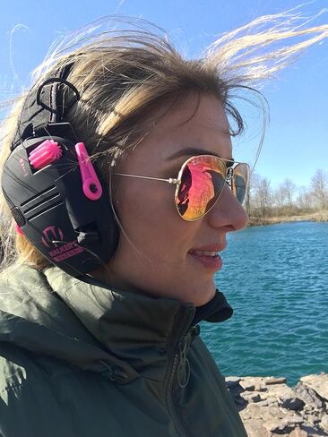 Walker's Game Ear: Teal Shooting Glasses - Clear Lenses, Multi, One Size in Saudi Arabia