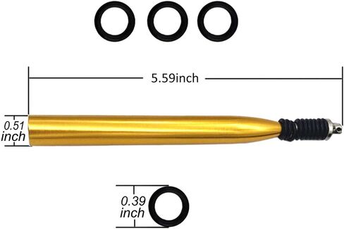 Wacky Rigging Tool, Fishing Bait Rigs, Wacky Rig Ring Tool with 70PCS Worm O-Rings, Wacky Worm Kit for Senko Neko Finesse Stick Soft Baits in Saudi Arabia