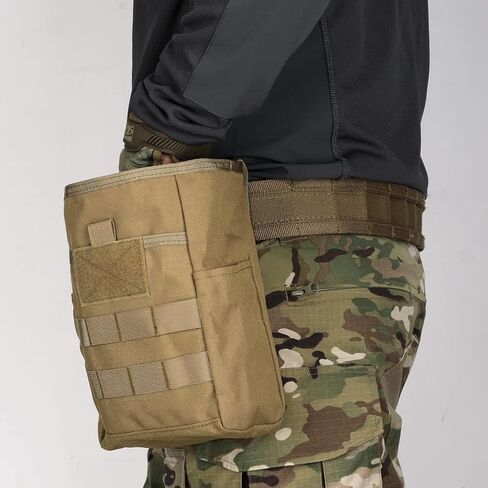 WYNEX Molle Dump Pouch, Tactical Foldable Mag Dump Pouch in Kuwait