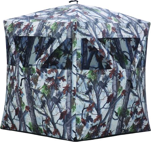 Barronett Radar Ground Hunting Blind, 2 Person Pop Up Portable, Snow Camo in Saudi Arabia