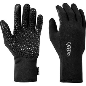 RAB Men's Power Stretch Contact Grip Touchscreen Gloves for Hiking and Skiing