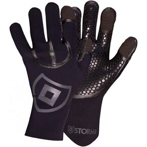 Stormr Typhoon Mens and Womens Durable Yet Comfortable Fishing Glove with High Stretch Premium Micro-fleece Lined 3MM Neoprene: Best Used for Ice Fishing, Winter Conditions, and Foul Weather in Kuwait