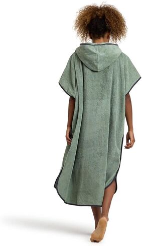 Arena Unisex Adult Hooded Poncho Cotton Swim Towel Changing Bathrobe for Pool Beach Vacation, Kangaroo Pocket in Saudi Arabia