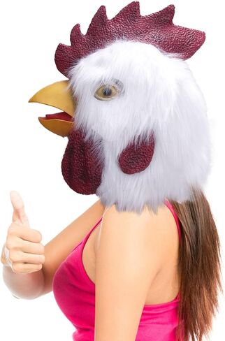 قناع رأس دجاجة جديد للهالوين من Demi Sharky زي الحفلات التنكرية in Kuwait