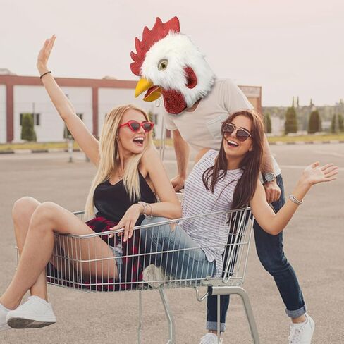 قناع رأس دجاجة جديد للهالوين من Demi Sharky زي الحفلات التنكرية in Kuwait