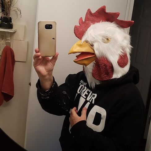 قناع رأس دجاجة جديد للهالوين من Demi Sharky زي الحفلات التنكرية in Kuwait