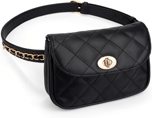 UTO Fanny Pack for Women Convertible Waist Belt Bag Fashion Travel Crossbody Shoulder Purse in Saudi Arabia