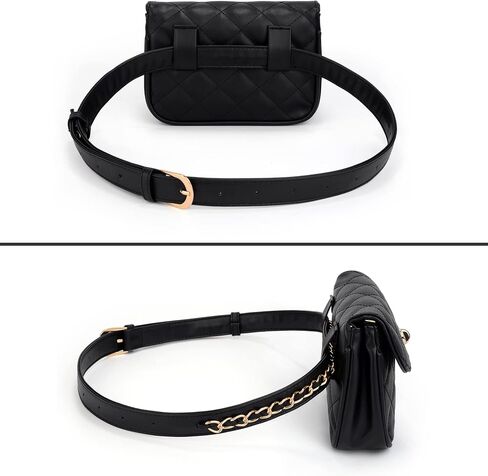 UTO Fanny Pack for Women Convertible Waist Belt Bag Fashion Travel Crossbody Shoulder Purse in Saudi Arabia