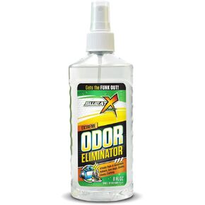 Sweat X Sport Extreme Odor Spray – New Active Fresh Scent – Multipurpose Deodorizer for Stinky Shoes, Clothes, Sports Equipment & All Fabrics – Concentrated Formula, No Washing Required – 8 Fl Oz