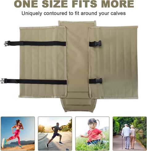 باتيور واقيات ثعبان مقاومة للماء للحماية من لدغات الثعابين للساقين السفلية، مناسبة للرجال والنساء، مقاس قابل للتعديل للصيد والمشي لمسافات طويلة والعمل في المزرعة in Kuwait