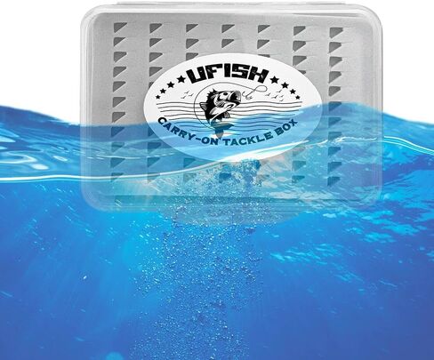 Set of 3 Slim Fly Box Fishing Flies Box Organizer, Clear Fly Flies Tackle Box, Trout Thin Fly Box,Bug box in Kuwait
