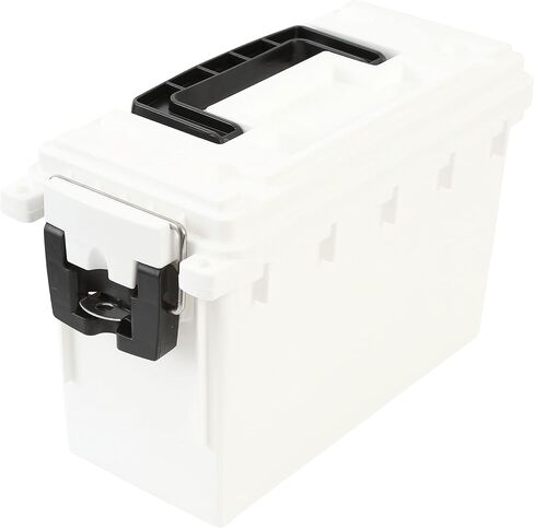 Sheffield 12680 Marine Storage Box, Dry Box Made in USA, Water Resistant Container for Boat and Dock Gear, Small Parts Organizer with Latch, Stackable in Saudi Arabia