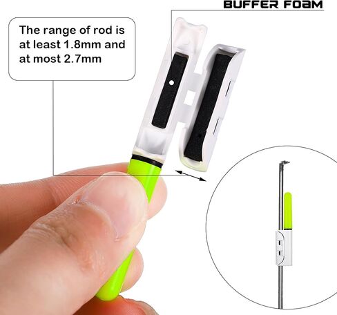 Retisee 9 Pcs 2.5 Inch Fishing Glow Sticks in Kuwait
