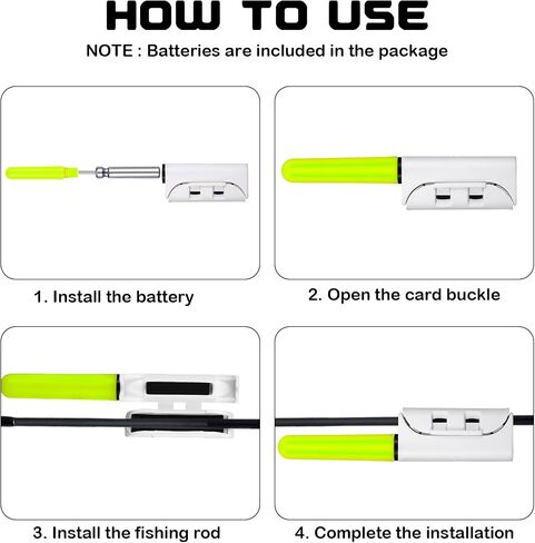 Retisee 9 Pcs 2.5 Inch Fishing Glow Sticks in Kuwait
