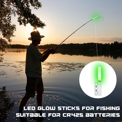 Retisee 9 Pcs 2.5 Inch Fishing Glow Sticks in Kuwait