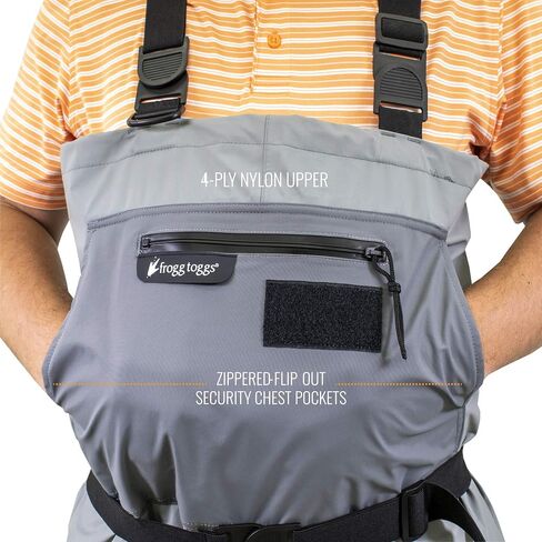 تي آر جي توغز رجالي Hellbender Pro Stockingfoot Fishing Chest Wader in Kuwait