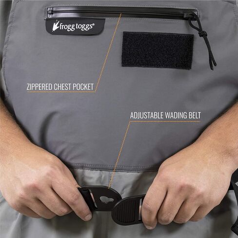 تي آر جي توغز رجالي Hellbender Pro Stockingfoot Fishing Chest Wader in Kuwait