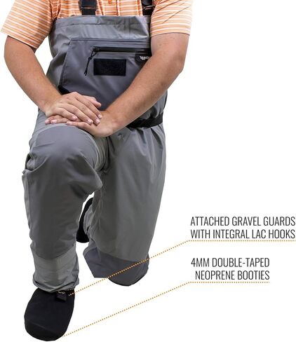 تي آر جي توغز رجالي Hellbender Pro Stockingfoot Fishing Chest Wader in Kuwait