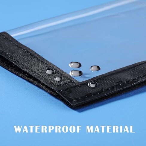 Geosar 20 Pcs Fishing Lure Wraps Covers Clear PVC Lure Covers Fishing Hook Covers Easily See Lure Hook Covers Durable Lure Guard to Keep Children Fishermen Fishing Safe, 7.9'' x 3.9'' in Saudi Arabia