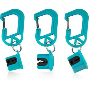 KABA Fishing Rod Clips,Fishing Rod Holders,Creek Rod Clip,Wearable Fishing Rod Holder with Keychain Clip Fishing Accessories