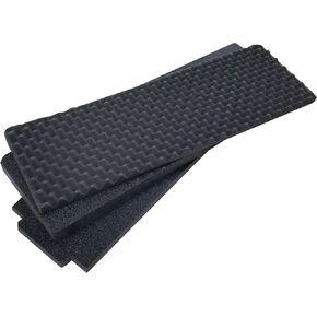 Case Club Military Grade Closed Cell Polyethylene Foam to Fit Pelican Rifle Case (1720)
