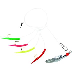 Clarkspoon 4-Piece Mackerel Tree Rig - Gold 2/0 Hooks - Spanish Mackerel, Bluefish in Kuwait