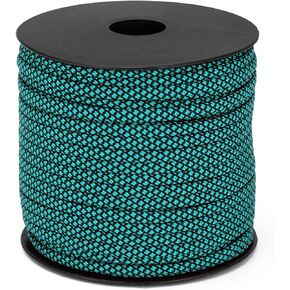 7 Strand Core 550lb Paracord Parachute Cord Lanyard Mil Spec Type III - 4mm 165 Feet Spool of Paracord String Braided Accessories in Kuwait