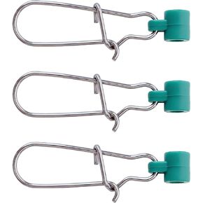 BLUEWING Fishing Line Sinker Slide Fishing Snaps Duo Lock Snap Stainless Steel 110-220LB Lure Snaps Quick Snap Freshwater Saltwater Quick Change Fishing Clips 20 Pack