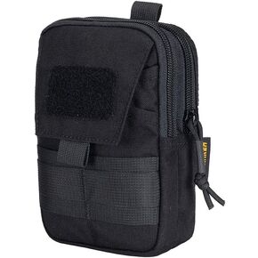 EXCELLENT ELITE SPANKER Tactical Molle EDC Pouch Nylon Belt Waist Bag Camping Hiking Organizer with Cellphone Holster for iPhone 12Pro 12 11ProMax XsMax XR XS X 8Plus 8 7 6 Samsung Galaxy Note 9 S9